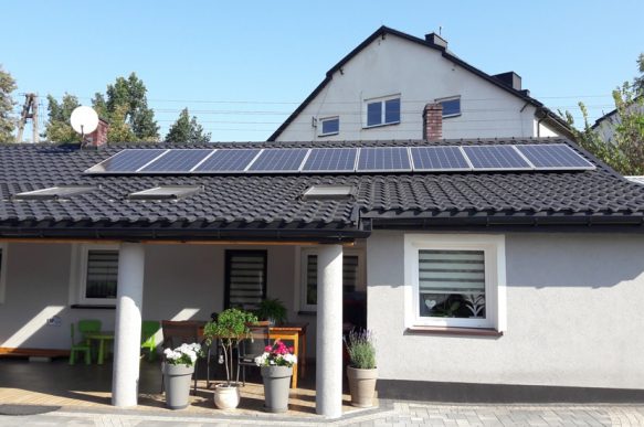 Budynek mieszkalny w gminie Osjaków 2 – instalacja 3 kW